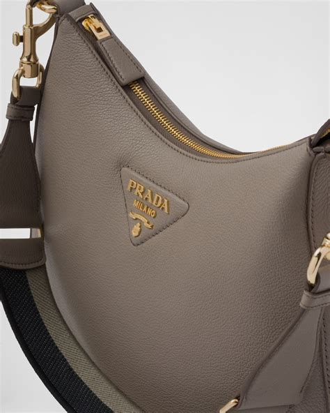 clay grey prada|Clay Grey Leather Bag .